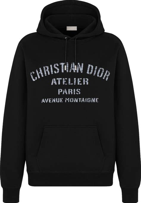 dior men hoodies|christian Dior atelier hoodie.